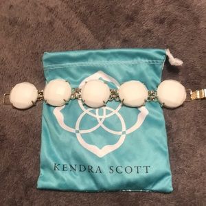 Kendra Scott White Cassie Bracelet
